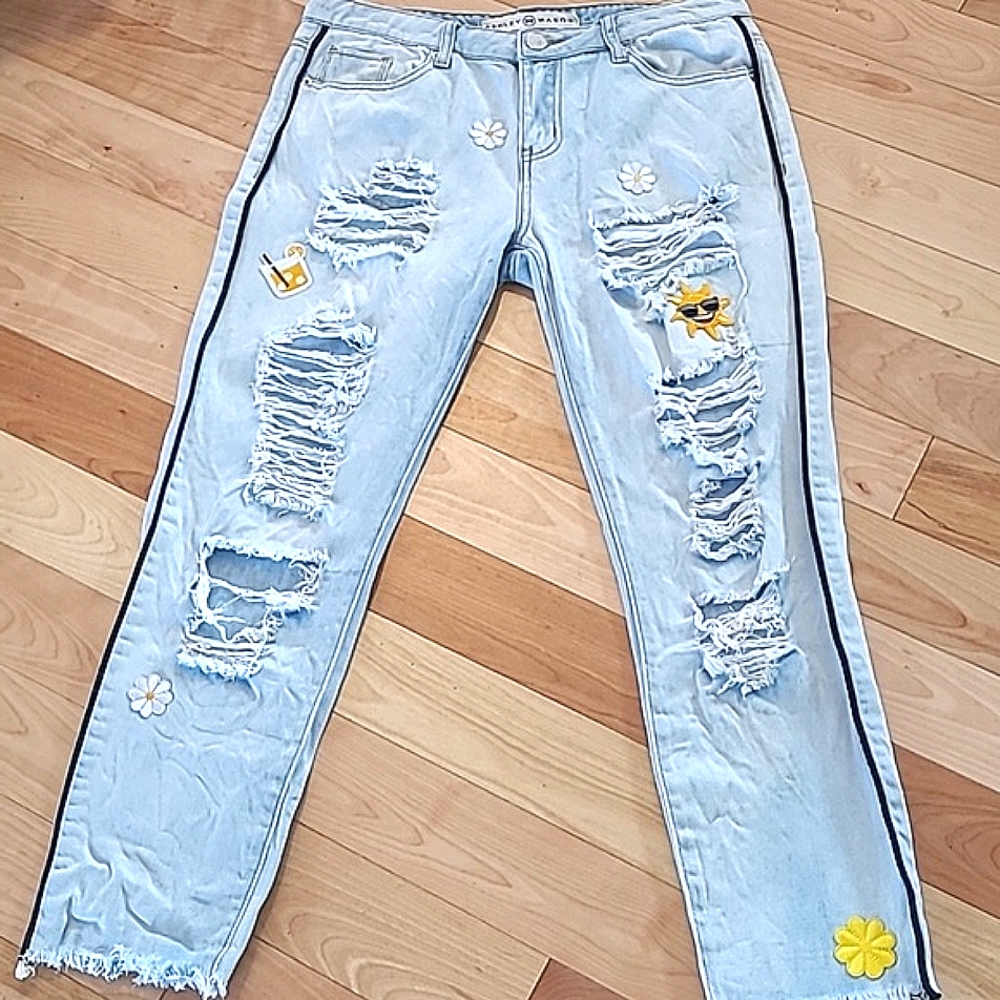 Jeans by ashley maison whit deco unique!.